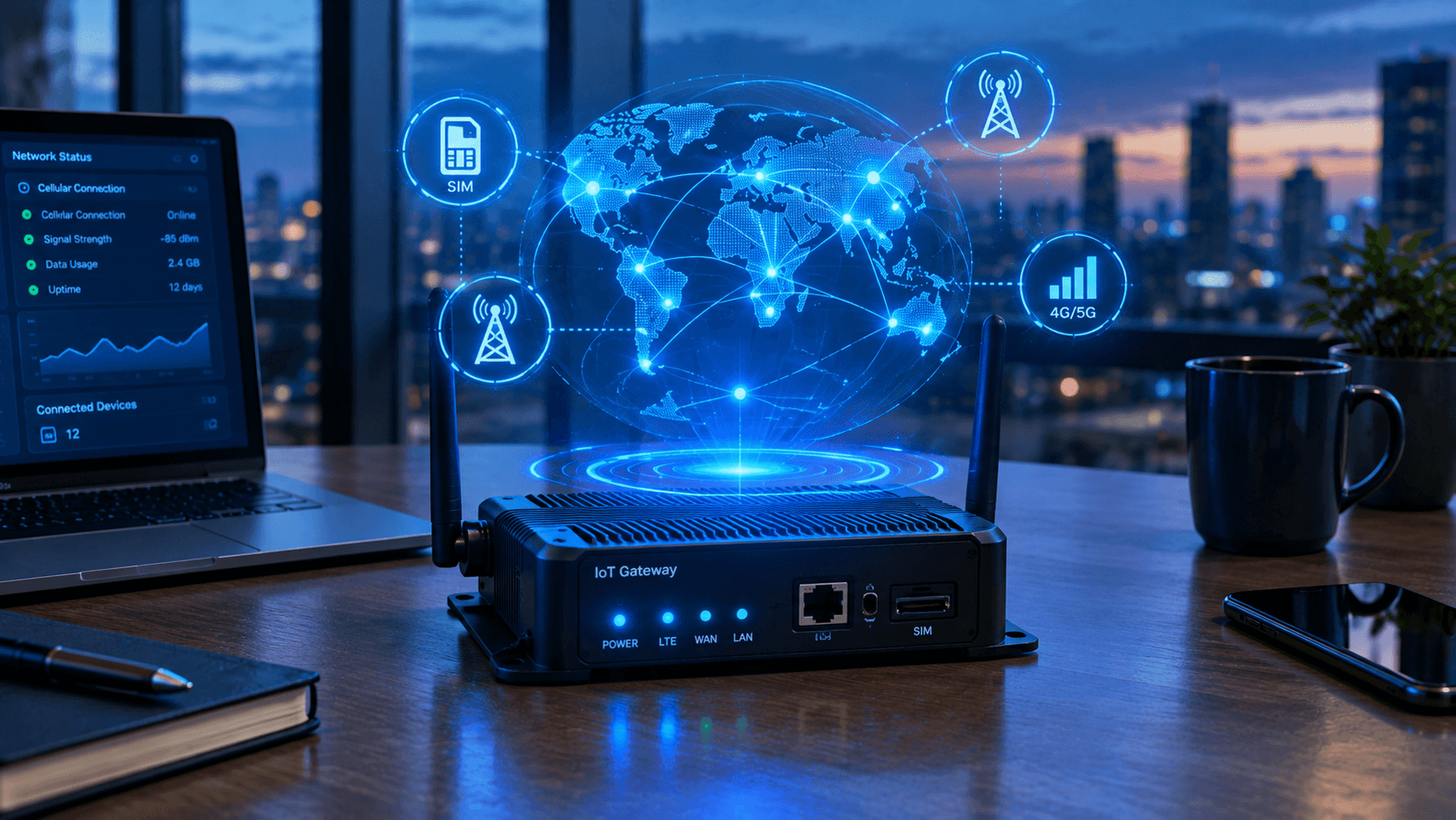 Photo: technology / connectivity solution in use